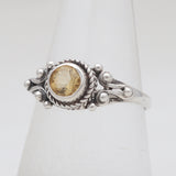 925 Sterling Silver Smoky Quartz Rings