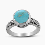 Pink Opal Silver Rings