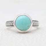 Pink Opal Silver Rings