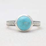 Pink Opal Silver Rings