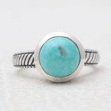 Pink Opal Silver Rings