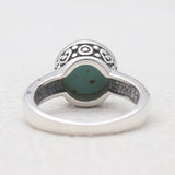 Pink Opal Silver Rings