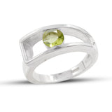 Peridot  925 Sterling Silver Ring