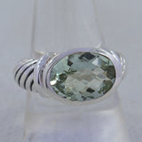 925 Starling Silver Blue Topaz Ring