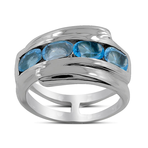 925 Sterling Silver Amethyst Ring