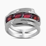 925 Sterling Silver Amethyst Rings