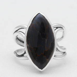 925 Sterling Silver Pietersite Rings