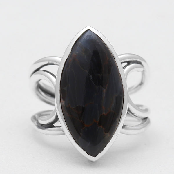 925 Sterling Silver Pietersite Rings