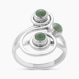 925 Sterling Silver Aquamarine Rings