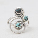 925 Sterling Silver Aquamarine Rings