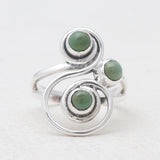 925 Sterling Silver Aquamarine Rings