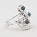 925 Sterling Silver Aquamarine Rings