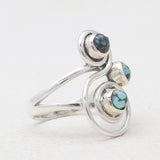 925 Sterling Silver Aquamarine Rings