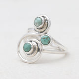 925 Sterling Silver Aquamarine Rings