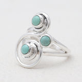 925 Sterling Silver Aquamarine Rings