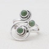 925 Sterling Silver Aquamarine Rings