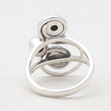 925 Sterling Silver Aquamarine Rings