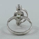 Peridot Gemstone Sterling Silver Ring