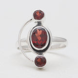 925 Sterling Silver Peridot Rings