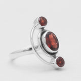 925 Sterling Silver Peridot Rings