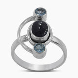 925 Sterling Silver Peridot Rings