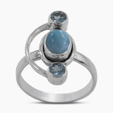 925 Sterling Silver Peridot Rings