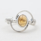 925 Sterling Silver Tourmaline Rings