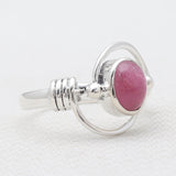 925 Sterling Silver Tourmaline Rings