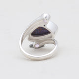 Sponge Coral Sterling Silver Rings