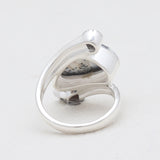 Sponge Coral Sterling Silver Rings