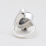 Sponge Coral Sterling Silver Rings