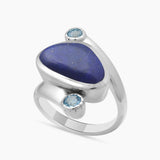 Sponge Coral Sterling Silver Rings