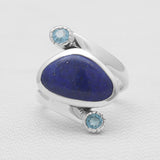 Sponge Coral Sterling Silver Rings