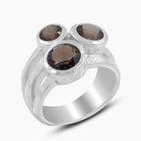 925 Sterling Silver Ethiopian Opal Rings