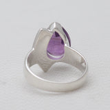 Blue Topaz Silver Rings