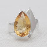 Blue Topaz Silver Rings