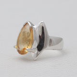 Blue Topaz Silver Rings