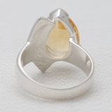 Blue Topaz Silver Rings