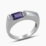 925 Sterling Silver Amethyst Rings