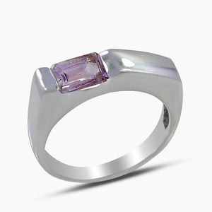 925 Sterling Silver Amethyst Rings