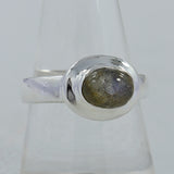 Labradorite Gemstone Sterling Silver Ring