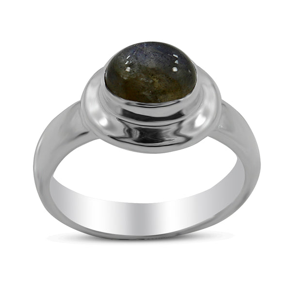 925 Sterling Silver Labradorite Ring