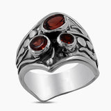 925 Sterling Silver Tourmaline Rings