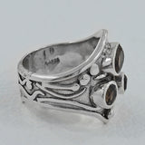 Tourmaline Silver Ring