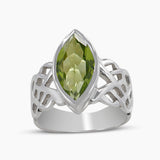 Amethyst Silver Rings