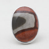 Polychrome Jasper Sterling Silver Rings