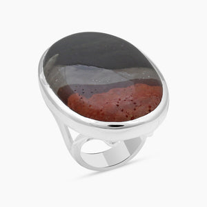 Polychrome Jasper Sterling Silver Rings