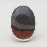 Polychrome Jasper Sterling Silver Rings