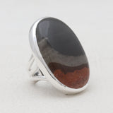 Polychrome Jasper Sterling Silver Rings