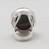 Polychrome Jasper Sterling Silver Rings